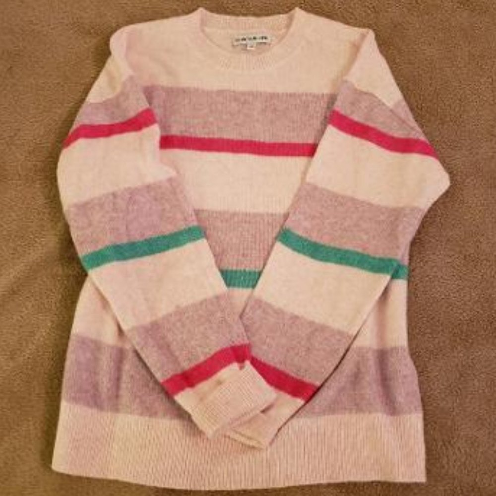 Never worn- striped soft sweater